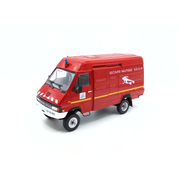 Renault B70 VSN Ain Secours Nautique SDIS 01 Straż Pożarna wsparcie nurków - skala 1:43 - Hachette